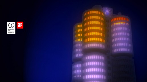 Lichtkunst BMW München