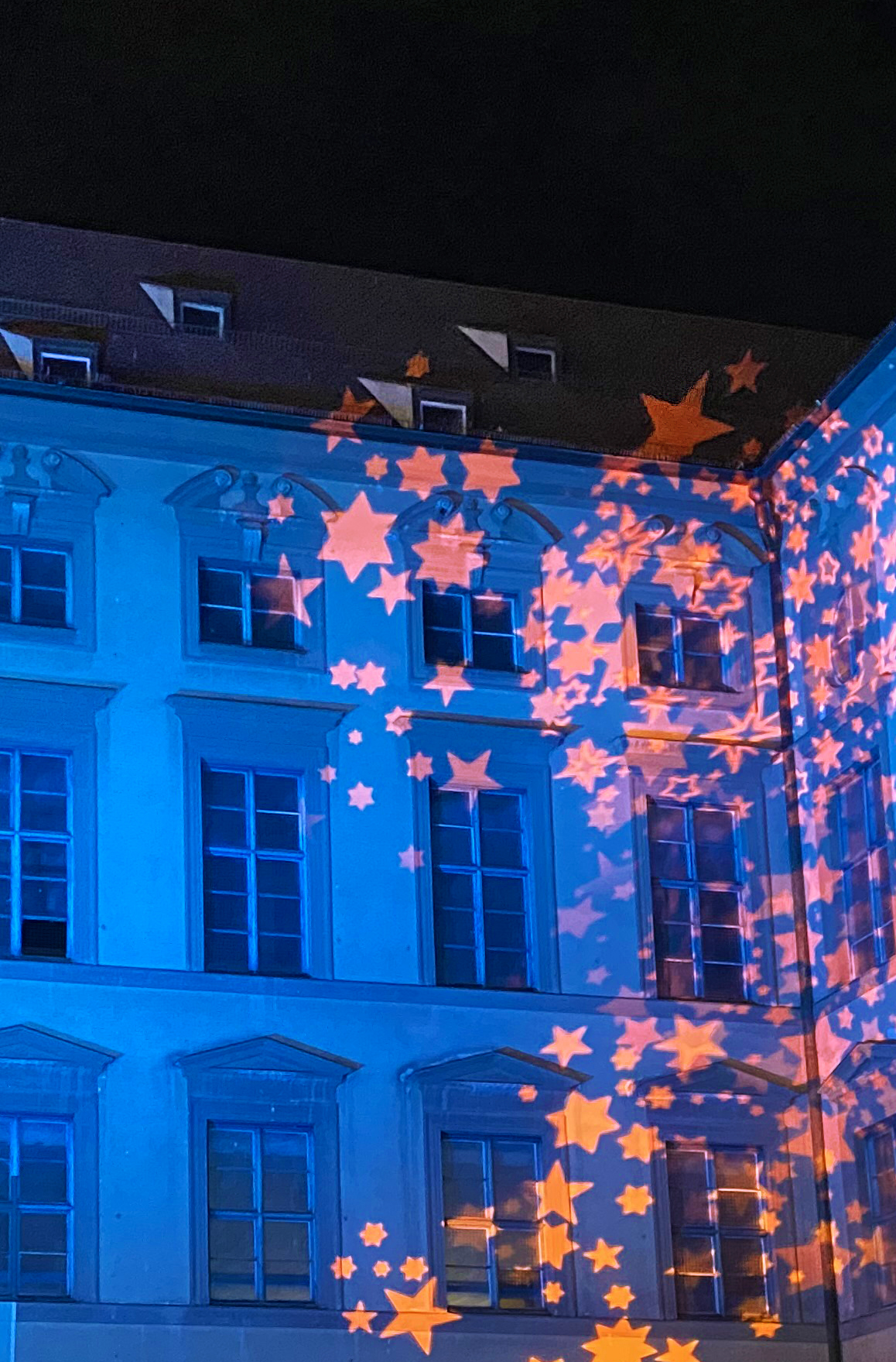 Projektion - Lichtinstallation München